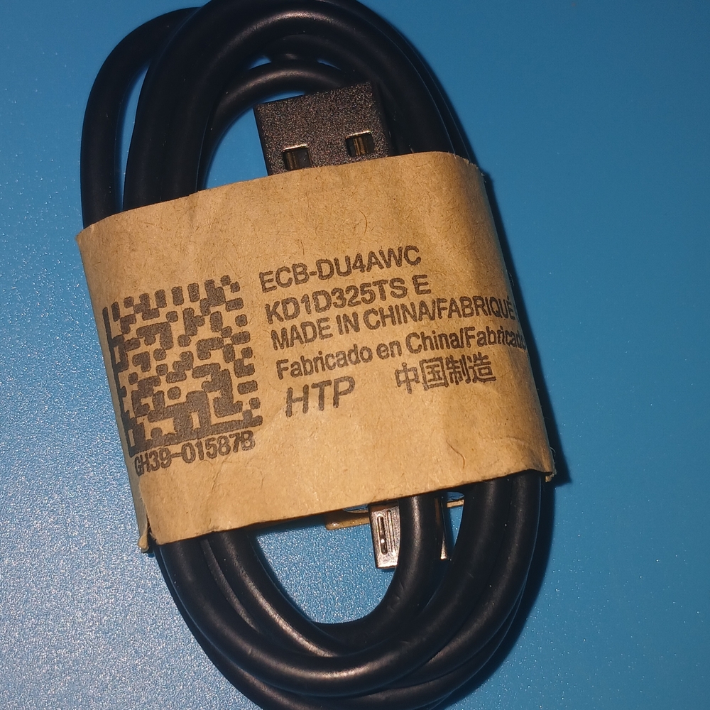 Black USB Cable New